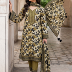 Graceful ethnic printed lawn suit for women