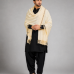 Skin Beige Classic Men’s Traditional Shawl