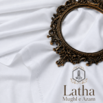 Mughle Azam Latha – White