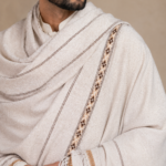 Off White Luxury Men’s Traditional Shawl
