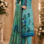 Blue Green Digital Printed Lawn Collection