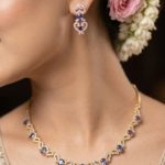 Antique Amethyst Hearts Jewelry Set