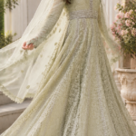 Luxury Fancy Embroidered Party Wear Maxi