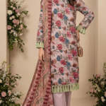 Exclusive Lawn Digital Print With Fancy Dupatta