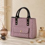 Lavender Bloom Premium Leather Handbag