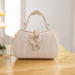 Butterfly Pearl Dream Bridal Clutch Bag