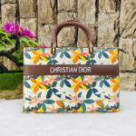 Blossom Garden Premium Floral Leather Handbag