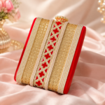 Crimson Wafer Luxe Multi Pearl Bridal Clutch Bag
