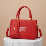 Crimson Royale Premium Leather Handbag